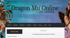 Desktop Screenshot of dragonmuonline.com